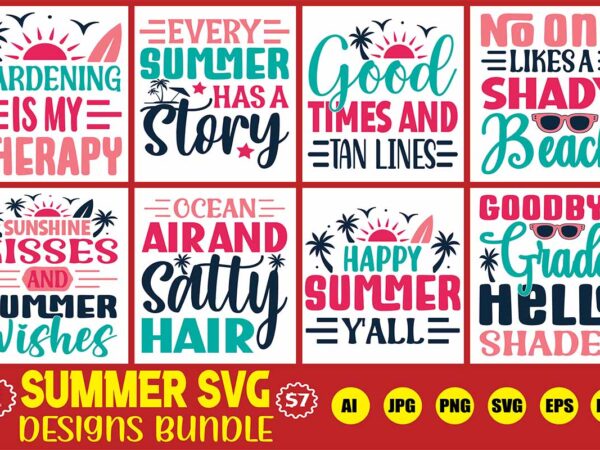 Summer svg designs bundle