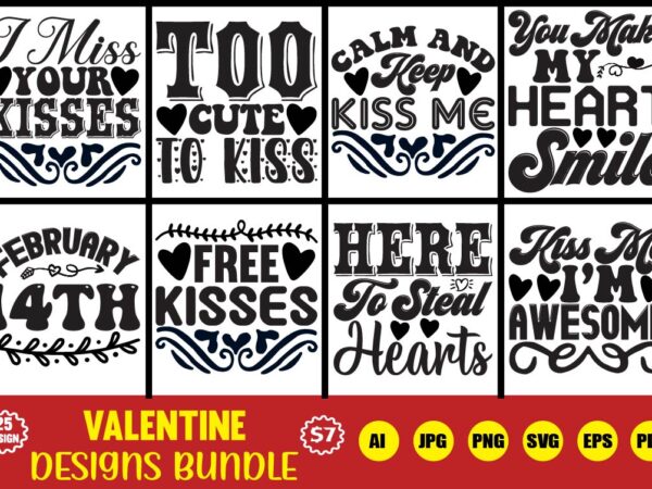 Valentine designs bundle