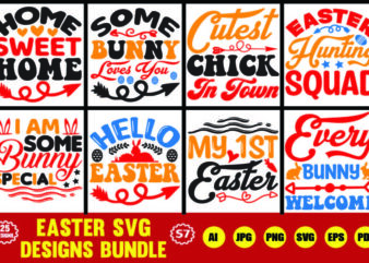 easter svg designs bundle