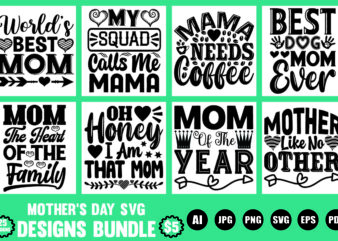 mother’s day svg designs bundle