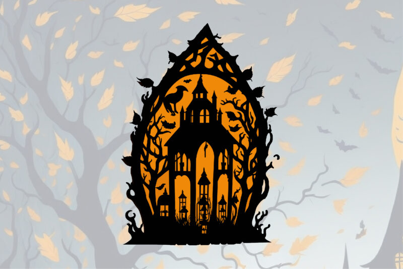 Halloween Lantern Papercut