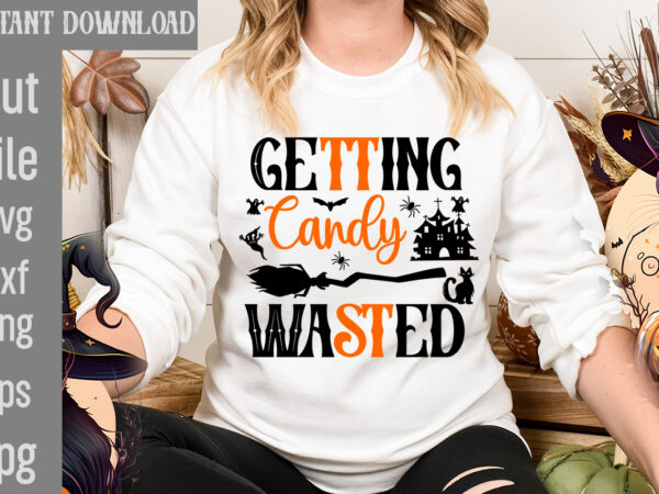 Getting candy wasted t-shirt design,batty for daddy t-shirt design,spooky school counselor t-shirt design,pet all the pumpkins! t-shirt design,halloween t-shirt design,halloween t-shirt design bundle,halloween vector t-shirt design, halloween t-shirt design mega