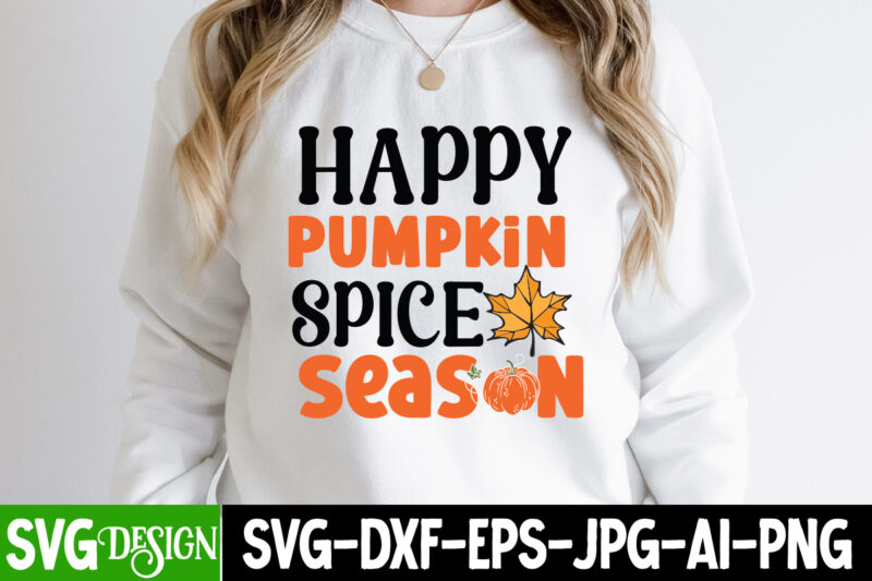 Fall & Thanksgiving T-Shirt Design Bundle, Fall & Thanksgiving SVG Bundle ,Fall SVGDesign,Autumn SVG Cut File, Autumn is my Favorite Color T-Shirt Design, Autumn is my Favorite Color Vector T-Shirt