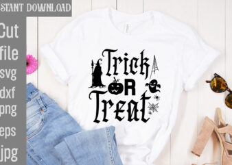 Trick Or Treat T-shirt Design,Bad Witch T-shirt Design,Trick or Treat T-Shirt Design, Trick or Treat Vector T-Shirt Design, Trick or Treat , Boo Boo Crew T-Shirt Design, Boo Boo Crew