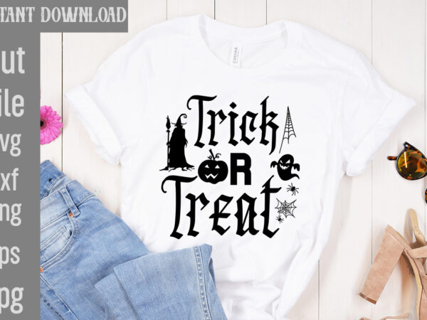 Trick or treat t-shirt design,bad witch t-shirt design,trick or treat t-shirt design, trick or treat vector t-shirt design, trick or treat , boo boo crew t-shirt design, boo boo crew