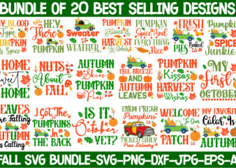 Fall T-Shirt Design Bundle,#Autumn T-Shirt Design Bundle, Autumn SVG Bundle,Fall SVG Cutting Files, Hello Fall T-Shirt Design, Hello Fall Vector T-Shirt Design on Sale, Autumn Blessing T-Shirt Desgn, Autumn Blessing