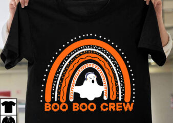 Boo Boo Crew T-Shirt Design, Boo Boo Crew Vector T-Shirt Design, Eat Drink And Be Scary T-Shirt Design, Eat Drink And Be Scary Vector T-Shirt Design, The Boo Crew T-Shirt