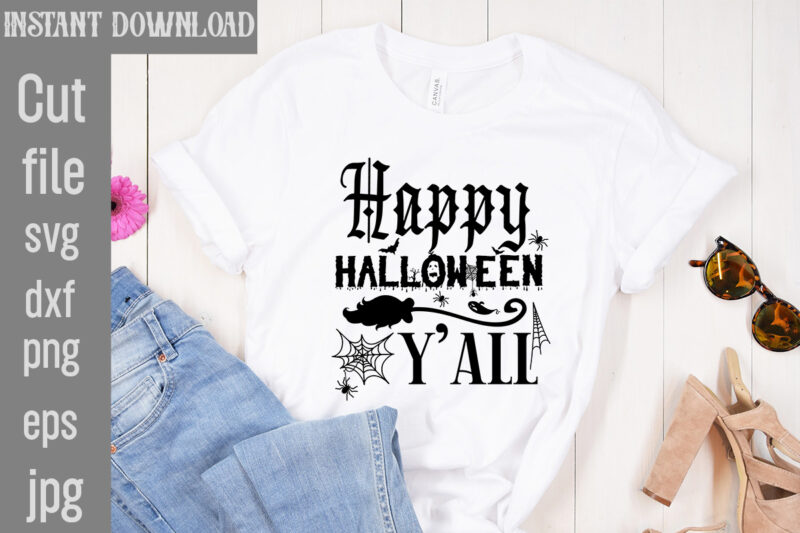 Halloween T-shirt Designs Bundle,Bad Witch T-shirt Design,Trick or Treat T-Shirt Design, Trick or Treat Vector T-Shirt Design, Trick or Treat , Boo Boo Crew T-Shirt Design, Boo Boo Crew Vector