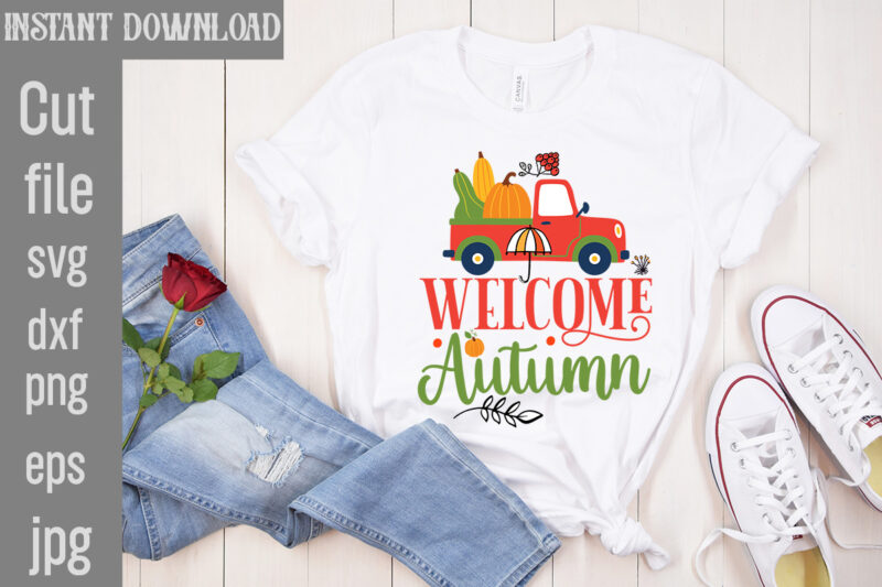 Fall T-shirt Bundle,20 Designs,Autumn Breeze and Beautiful Leaves T-shirt Design,Fall T-Shirt Design Bundle,#Autumn T-Shirt Design Bundle, Autumn SVG Bundle,Fall SVG Cutting Files, Hello Fall T-Shirt Design, Hello Fall Vector T-Shirt