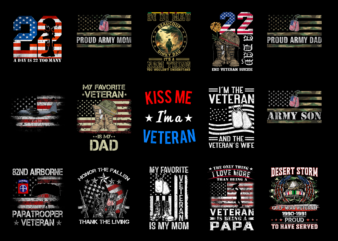 15 Veteran Shirt Designs Bundle For Commercial Use Part 3, Veteran T-shirt, Veteran png file, Veteran digital file, Veteran gift, Veteran download, Veteran design AMZ