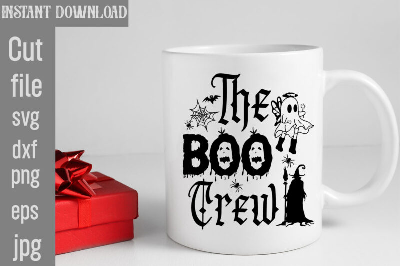 The Boo Crew T-shirt Design,Bad Witch T-shirt Design,Trick or Treat T-Shirt Design, Trick or Treat Vector T-Shirt Design, Trick or Treat , Boo Boo Crew T-Shirt Design, Boo Boo Crew