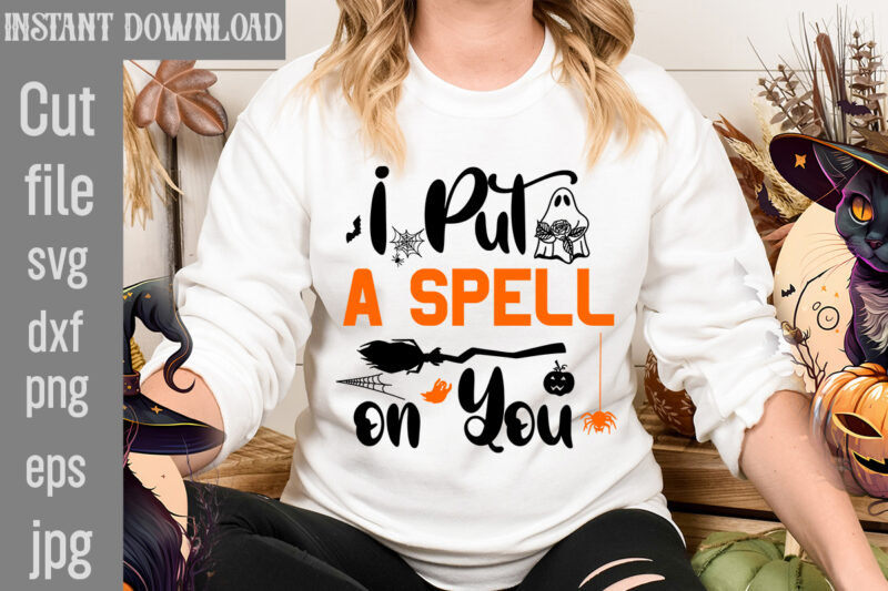 I Put a Spell on You T-shirt Design,Batty for Daddy T-shirt Design,Spooky School counselor T-shirt Design,Pet all the pumpkins! T-shirt Design,Halloween T-shirt Design,Halloween T-Shirt Design Bundle,Halloween Vector T-Shirt Design, Halloween
