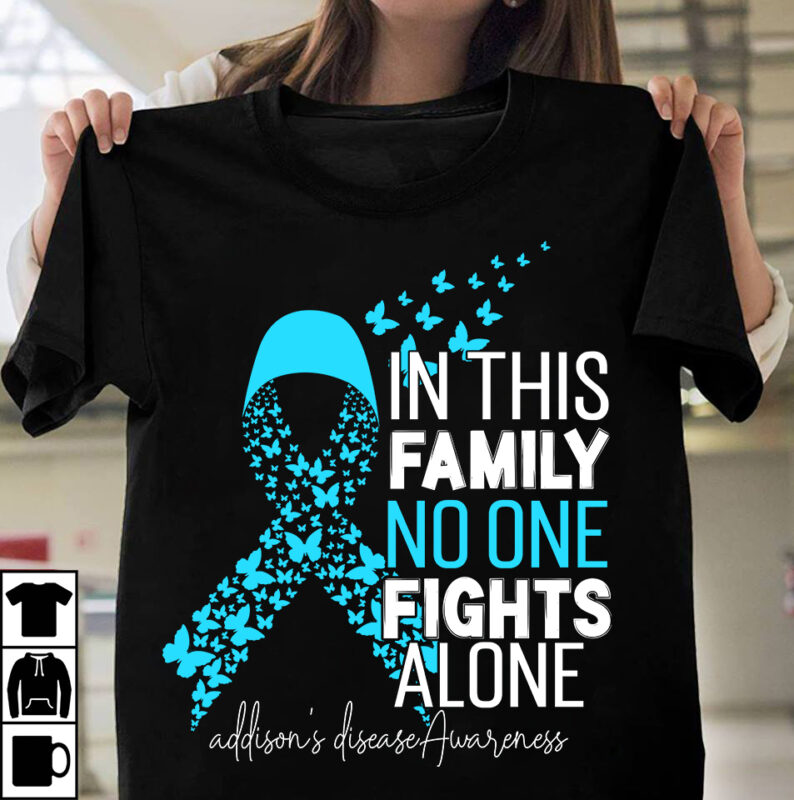 Awareness T-Shirt Dsigne Bundle , Awareness SVG Bundle, Breast Cancer SVG bundle, Awareness PInk T-Shirt Design, Fight Awareness -Shirt Design, Awareness SVG Bundle, Awareness T-Shirt Bundle. In This Family No