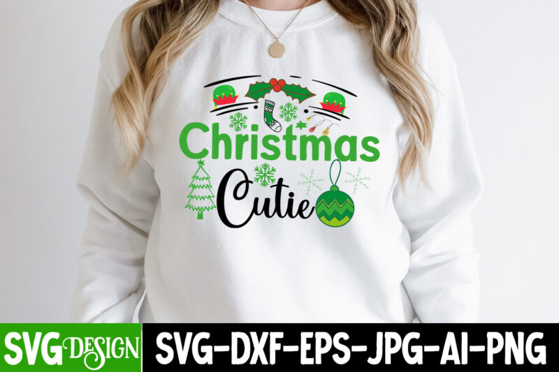 Christmas Cutie T-Shirt Design, Christmas Cutie Vector T-Shirt Design, Christmas SVG Design, Christmas Tree Bundle, Christmas SVG bundle Quotes ,Christmas CLipart Bundle, Christmas SVG Cut File Bundle Christmas SVG Bundle,