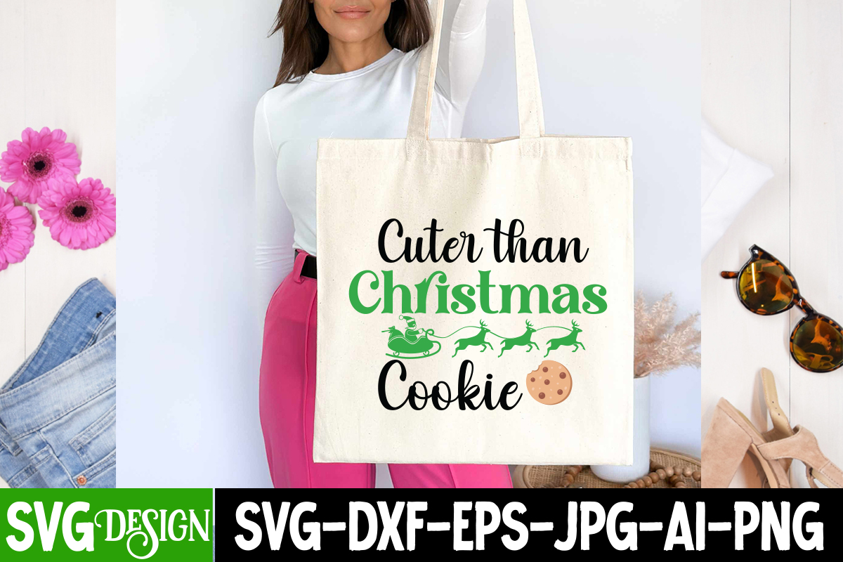 cuter-than-christmas-cookie-t-shirt-design-christmas-svg-design