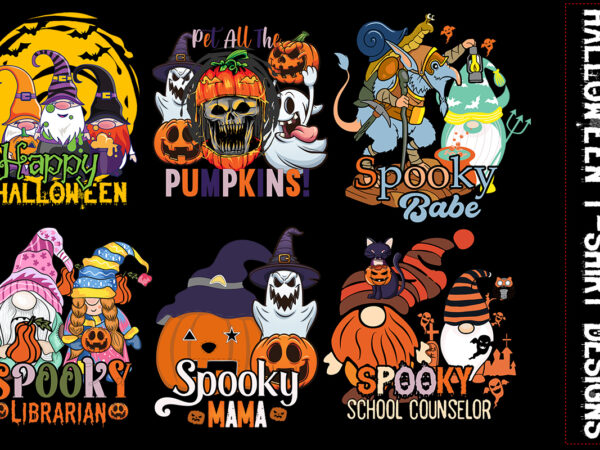 Halloween t-shirt design bundle,halloween vector t-shirt design, halloween t-shirt design mega bundle, spooky saurus rex t-shirt design, spooky saurus rex design bundle, halloween t-shirt design, happy halloween t-shirt design, halloween