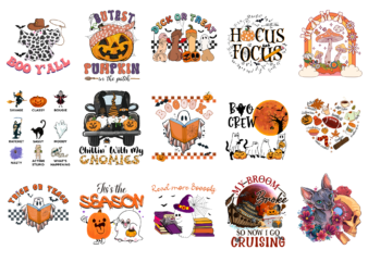 15 Halloween Shirt Designs Bundle For Commercial Use Part 6, Halloween T-shirt, Halloween png file, Halloween digital file, Halloween gift, Halloween download, Halloween design RD