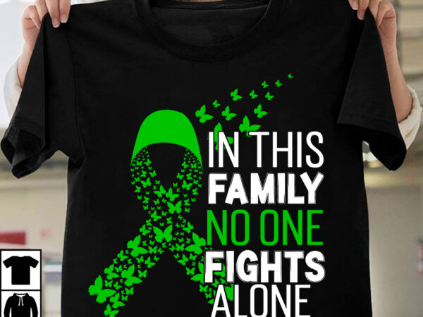 In this family no one fights alone cerebrad palsy awareness t-shirt design, in this family no one fights alone cerebrad palsy awareness vector t-shirt design, fight awareness -shirt design, awareness