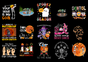 15 Halloween Shirt Designs Bundle For Commercial Use Part 7, Halloween T-shirt, Halloween png file, Halloween digital file, Halloween gift, Halloween download, Halloween design RD