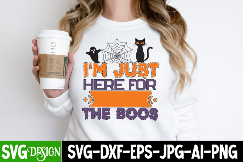 Halloween T-Shirt Design Bundle,Halloween T-Shirt Design, Eat Drink And Be Scary T-Shirt Design, Eat Drink And Be Scary Vector T-Shirt Design, The Boo Crew T-Shirt Design, The Boo Crew Vector