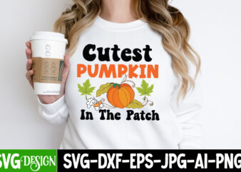 Cutest Pumpkin in the Patch T-Shirt Design, Cutest Pumpkin in the Patch Vector T-Shirt Design, Welcome Autumn T-Shirt Design, Welcome Autumn Vector T-Shirt Design Quotes, Happy Fall Y’all T-shirt Design,Fall