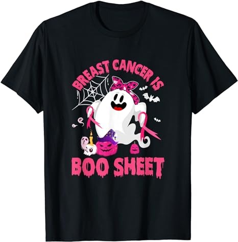 15 Breast Cancer Is Boo Sheet Shirt Designs Bundle For Commercial Use Part 2, Breast Cancer Is Boo Sheet T-shirt, Breast Cancer Is Boo Sheet png file, Breast Cancer Is