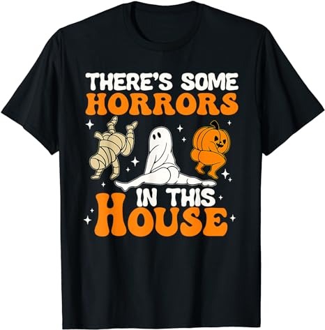 15 There's Some Horrors In This House Shirt Designs Bundle For Commercial Use Part 1, There's Some Horrors In This House T-shirt, There's Some Horrors In This House png file,