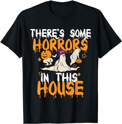 15 There's Some Horrors In This House Shirt Designs Bundle For Commercial Use Part 2, There's Some Horrors In This House T-shirt, There's Some Horrors In This House png file,