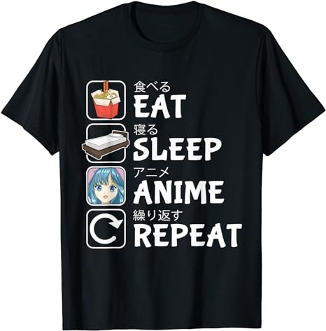 15 Eat Sleep Anime Shirt Designs Bundle For Commercial Use Part 3, Eat Sleep Anime T-shirt, Eat Sleep Anime png file, Eat Sleep Anime digital file, Eat Sleep Anime gift,