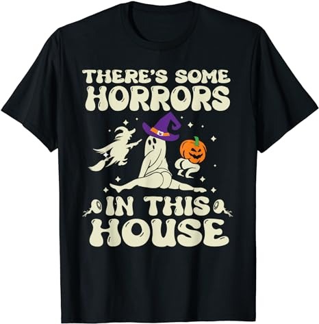 15 There's Some Horrors In This House Shirt Designs Bundle For Commercial Use Part 1, There's Some Horrors In This House T-shirt, There's Some Horrors In This House png file,