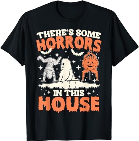 15 There's Some Horrors In This House Shirt Designs Bundle For Commercial Use Part 2, There's Some Horrors In This House T-shirt, There's Some Horrors In This House png file,