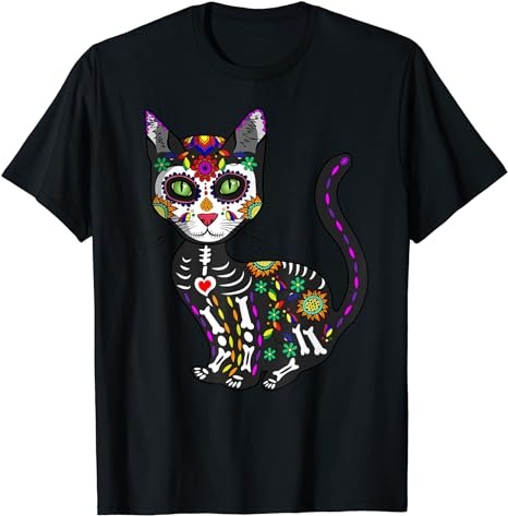 15 Day of the Dead Shirt Designs Bundle For Commercial Use Part 1, Day of the Dead T-shirt, Day of the Dead png file, Day of the Dead digital file,