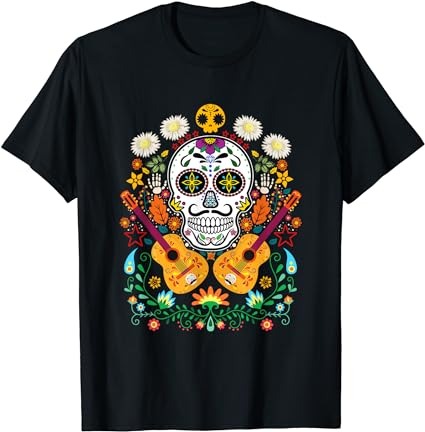 15 Day of the Dead Shirt Designs Bundle For Commercial Use Part 1, Day of the Dead T-shirt, Day of the Dead png file, Day of the Dead digital file,