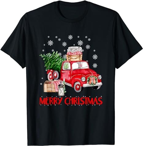 15 Red Truck Christmas Tree Shirt Designs Bundle For Commercial Use Part 1, Red Truck Christmas Tree T-shirt, Red Truck Christmas Tree png file, Red Truck Christmas Tree digital file,