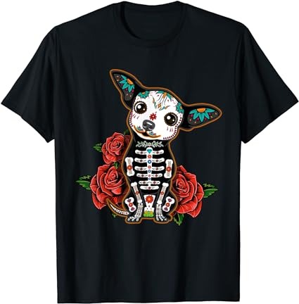15 Day of the Dead Shirt Designs Bundle For Commercial Use Part 1, Day of the Dead T-shirt, Day of the Dead png file, Day of the Dead digital file,