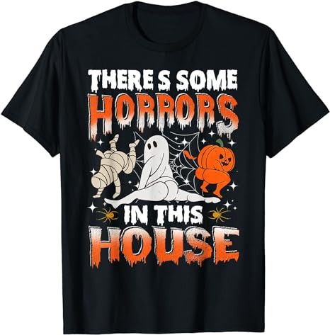 15 There's Some Horrors In This House Shirt Designs Bundle For Commercial Use Part 1, There's Some Horrors In This House T-shirt, There's Some Horrors In This House png file,