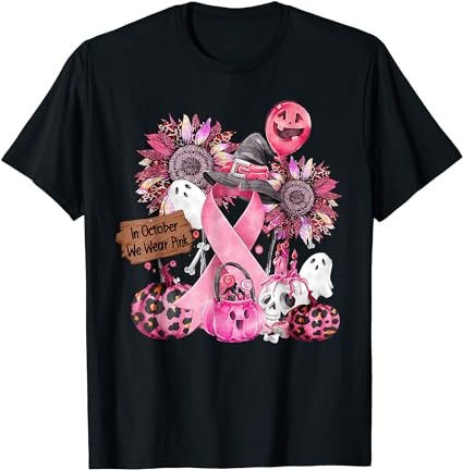 15 Breast Cancer Halloween Shirt Designs Bundle For Commercial Use Part 5, Breast Cancer Halloween T-shirt, Breast Cancer Halloween png file, Breast Cancer Halloween digital file, Breast Cancer Halloween gift,