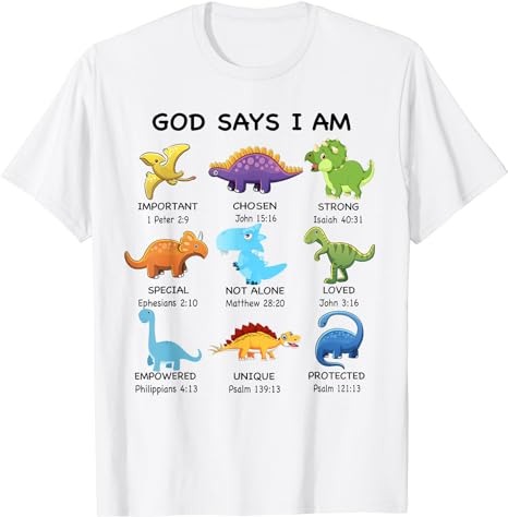 15 God Says I Am Shirt Designs Bundle For Commercial Use, God Says I Am T-shirt, God Says I Am png file, God Says I Am digital file, God Says