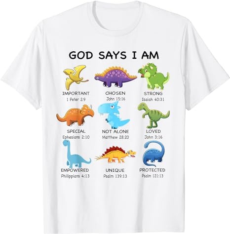 15 God Says I Am Shirt Designs Bundle For Commercial Use, God Says I Am T-shirt, God Says I Am png file, God Says I Am digital file, God Says