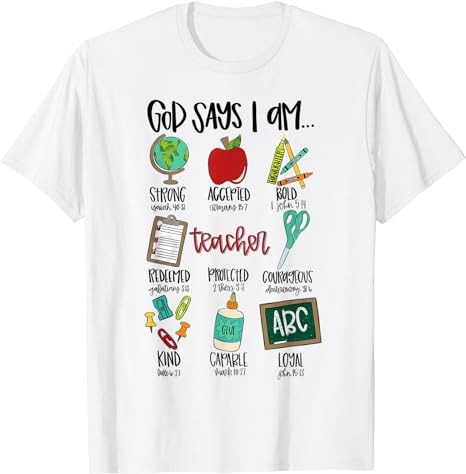 15 God Says I Am Shirt Designs Bundle For Commercial Use, God Says I Am T-shirt, God Says I Am png file, God Says I Am digital file, God Says