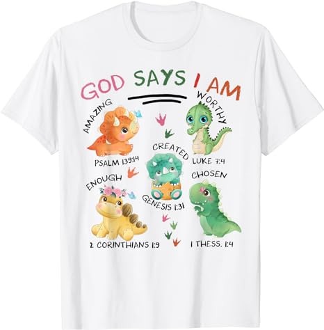 15 God Says I Am Shirt Designs Bundle For Commercial Use, God Says I Am T-shirt, God Says I Am png file, God Says I Am digital file, God Says