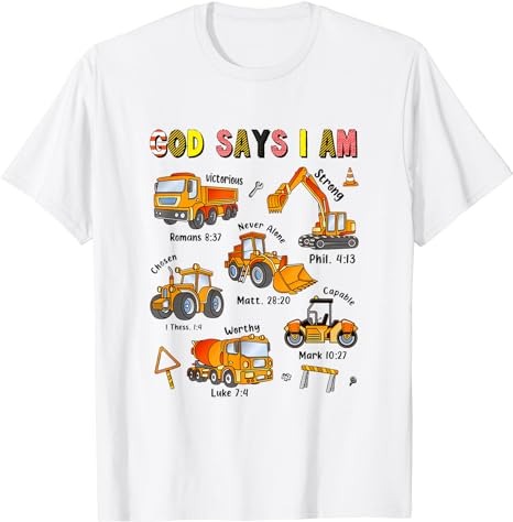 15 God Says I Am Shirt Designs Bundle For Commercial Use, God Says I Am T-shirt, God Says I Am png file, God Says I Am digital file, God Says