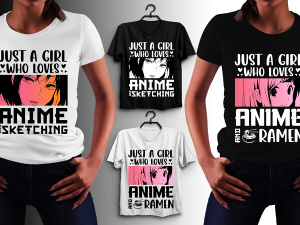 Anime t-shirt design
