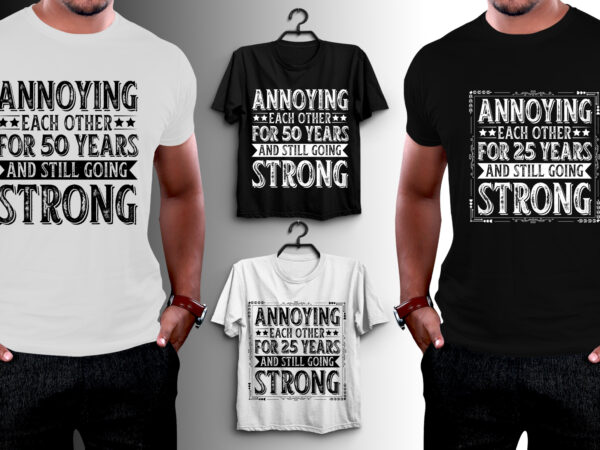 Annoying each other t-shirt design