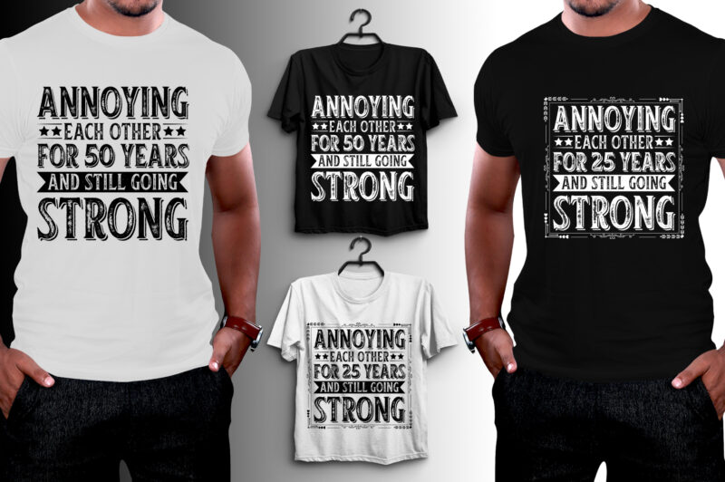 Annoying Each other T-Shirt Design