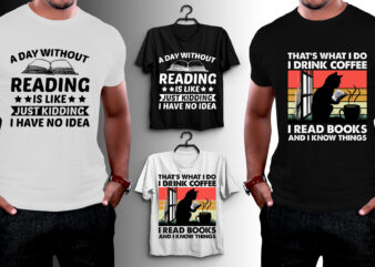Book T-Shirt Design