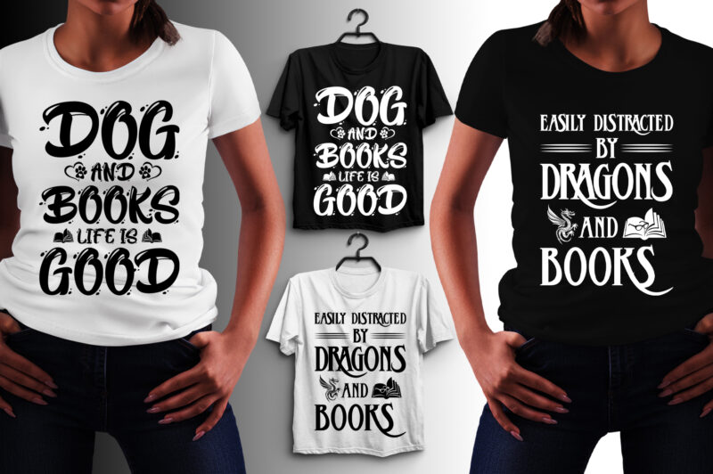 Book T-Shirt Design