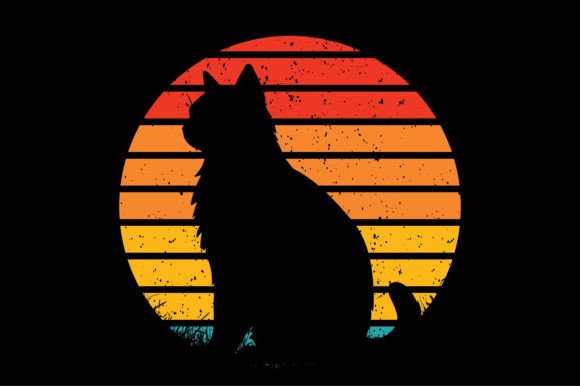 Retro Sunset T-Shirt Graphic Bundle