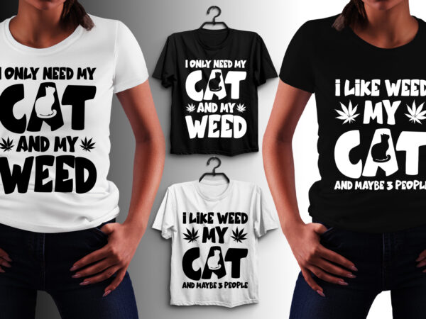 Cat t-shirt design