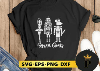 Christmas Squad Goal SVG, Merry Christmas SVG, Xmas SVG PNG DXF EPS